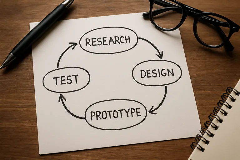 De fasen van de design cycle