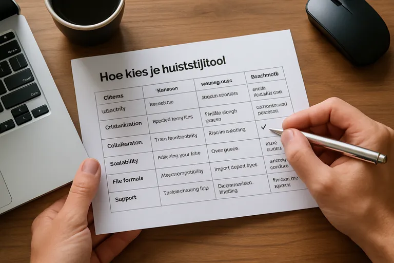 Hoe kies je de juiste huisstijltool