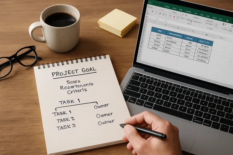 Je projectplanning opzetten in Excel: stappenplan