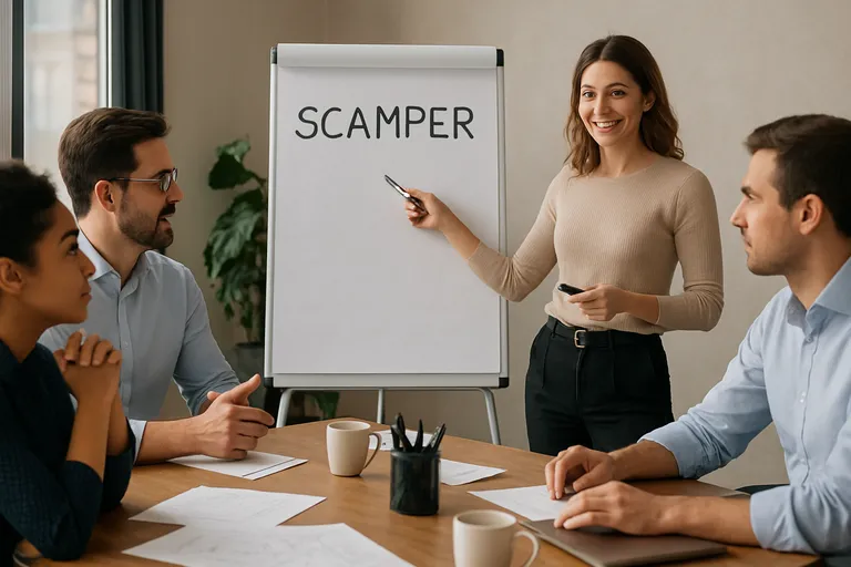 SCAMPER toepassen in de praktijk