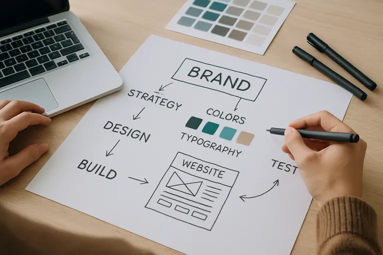 Stappenplan om je huisstijl website te ontwikkelen