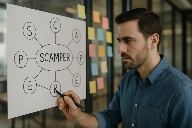 Wat is de SCAMPER-methode