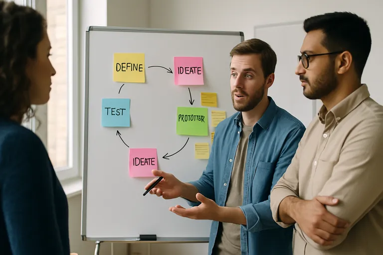 Zo pas je de design cycle toe in je project